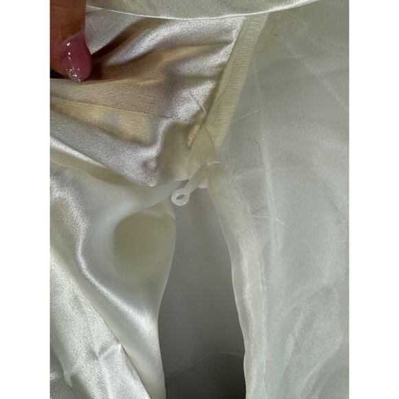 Vintage Jordan size 8 blouse top dressy romantic dramatic lots of fabric creativ - Picture 9 of 11